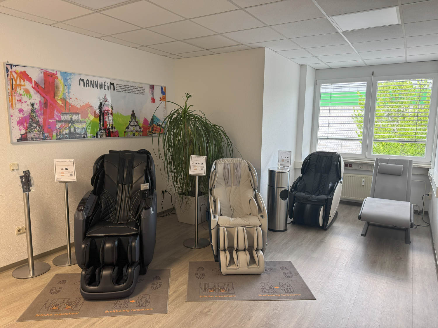 Ausstellung Mannheim - Massagesessel Welt