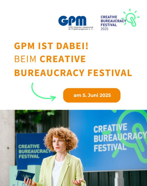 Massagesessel Welt mit der GPM beim Creative Bureaucracy Festival 2025 in Berlin