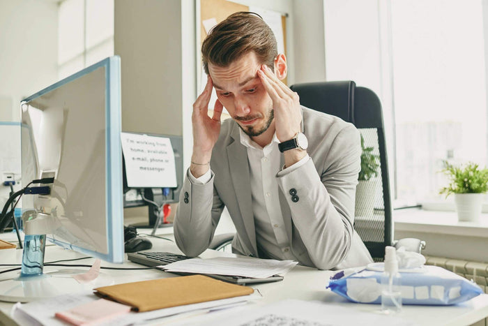 Stress im Büro oder Home-Office?-Massagesessel Welt