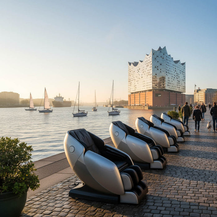 Lo showroom "Massagesessel Welt" ora anche ad Amburgo