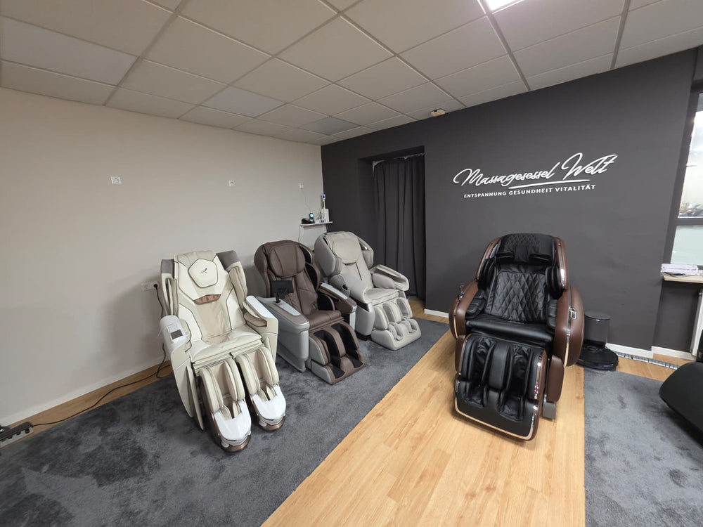 Unsere Massagesessel Ausstellung in Leverkusen