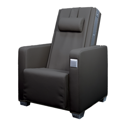 Allgäuer Massagetechnik Massagesessel Primera "Business" in Graphite, Farbe nach Stoffmuster dargestellt