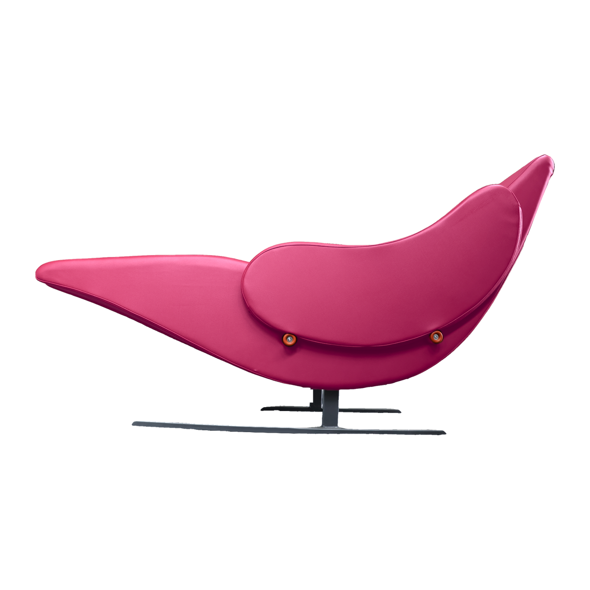 
Allgäuer Massagetechnik Schaukelliege Volare Care in Pink, Seitenansicht, Farbe nach Stoffmuster dargestellt