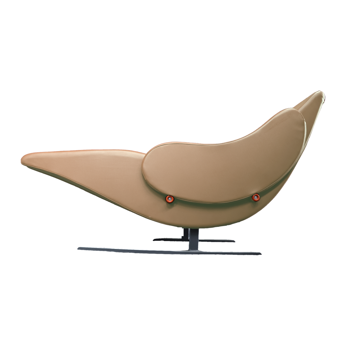 
Allgäuer Massagetechnik Schaukelliege Volare Care in Beige, Seitenansicht, Farbe nach Stoffmuster dargestellt