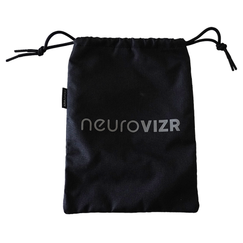 neuroVIZR Tragetasche in Schwarz mit Kordelzug
