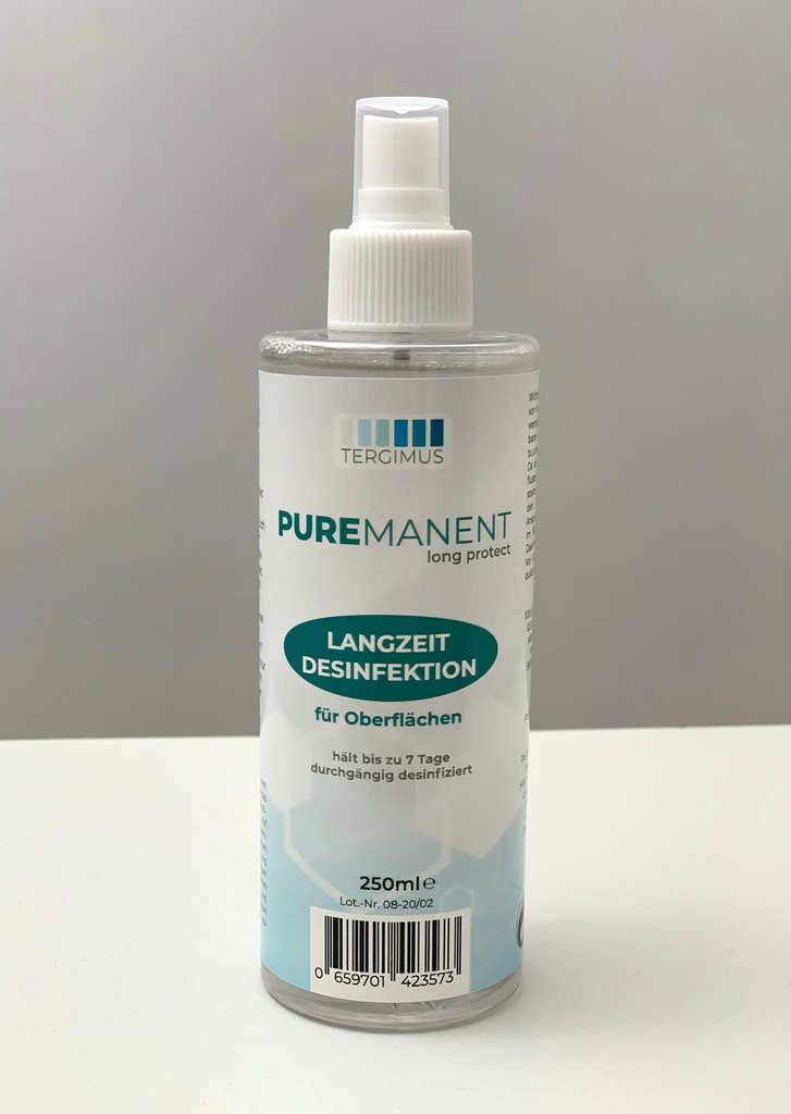TERGIMUS Puremanent Long Protect langzeit Oberflächendesinfektionsmittel
